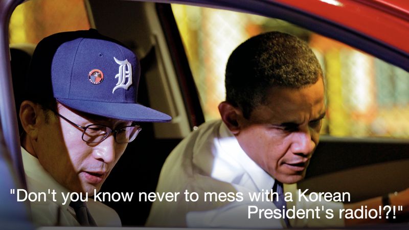 Illustration for article titled Barack Obama and South Korean President planning Rush Hour sequel?